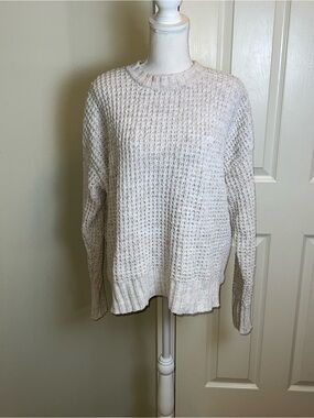 BEACH RIOT Chenille Waffle Knit Oversized Sweater